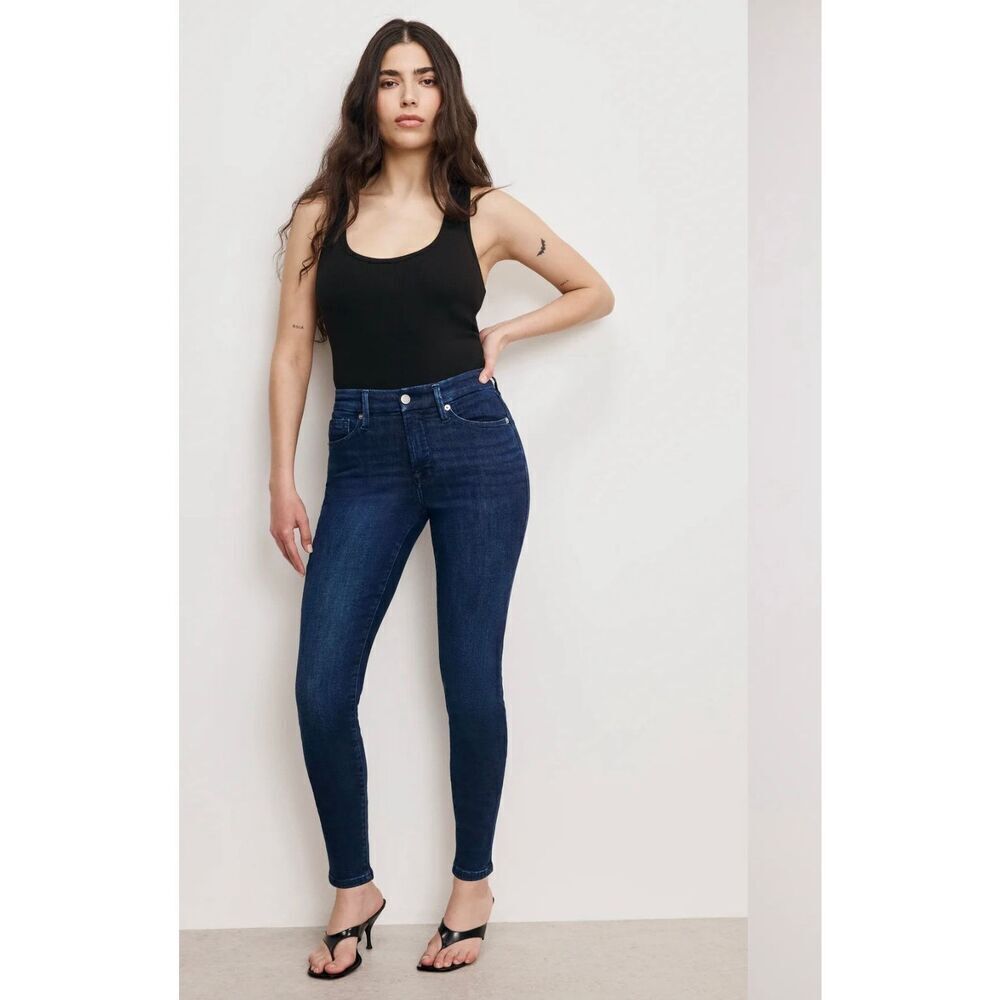 🌸 Good American Good Petite Skinny Jeans With So Much Stretch Size 6 New